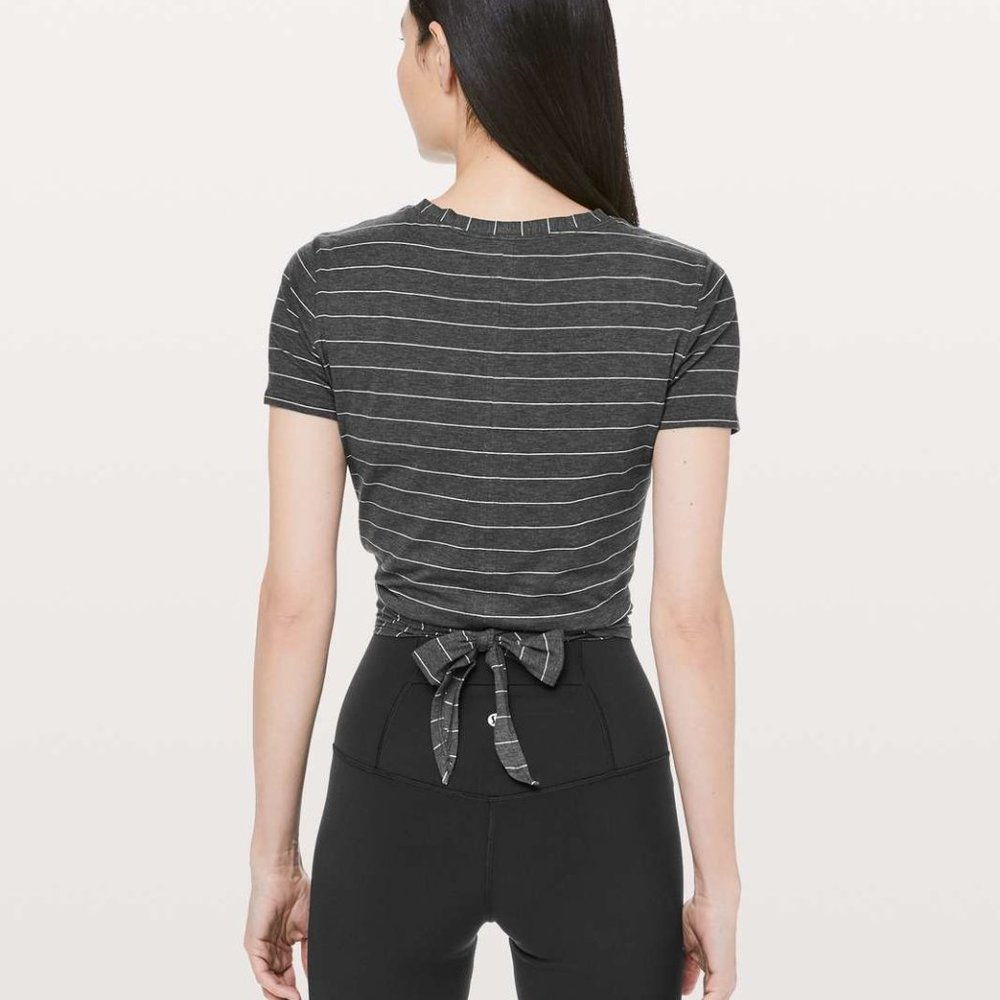 LULULEMON | TIME TO RESTORE SHORT SLEEVE TOP - Picture 2 of 9
